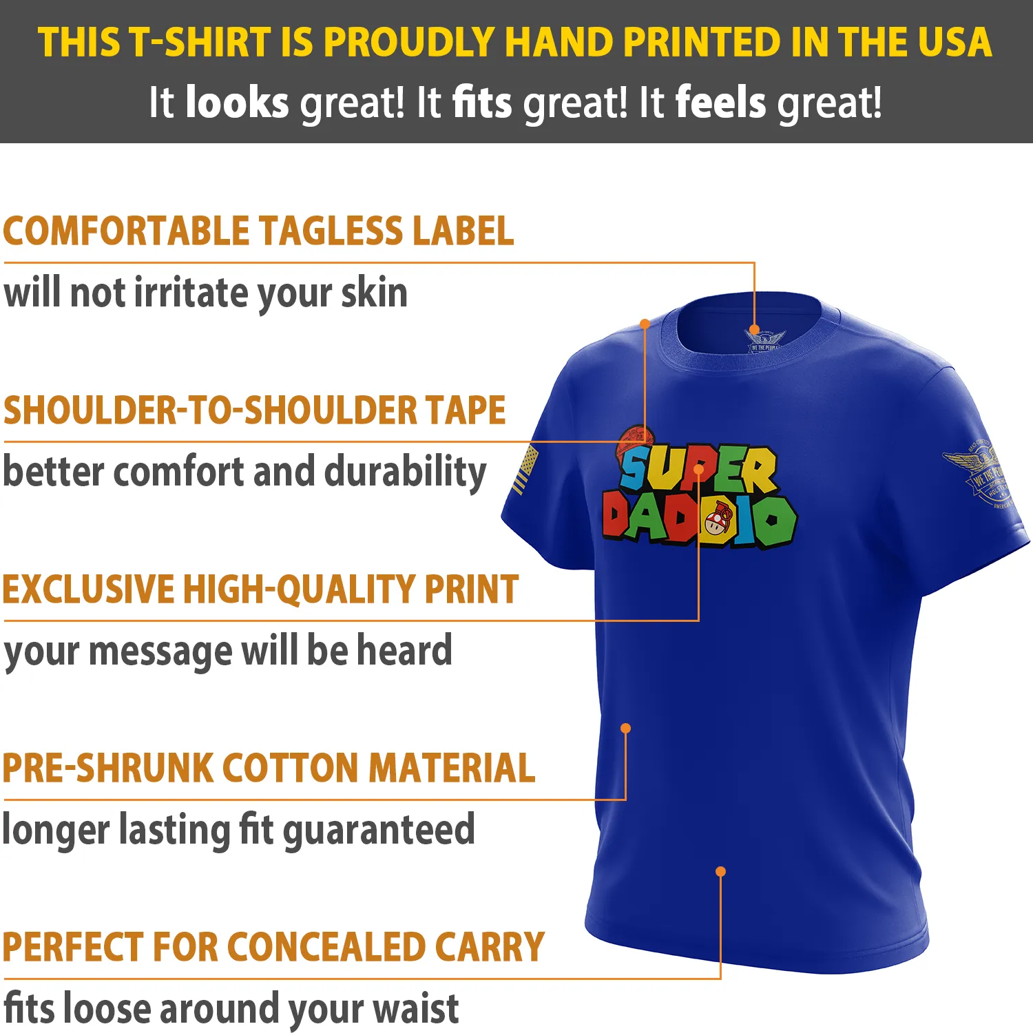 Super Daddio Short Sleeve Shirt