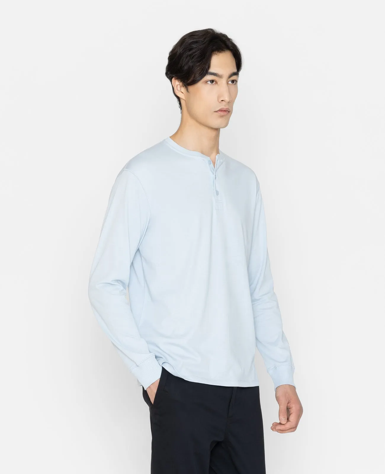 Supima Henley Tee