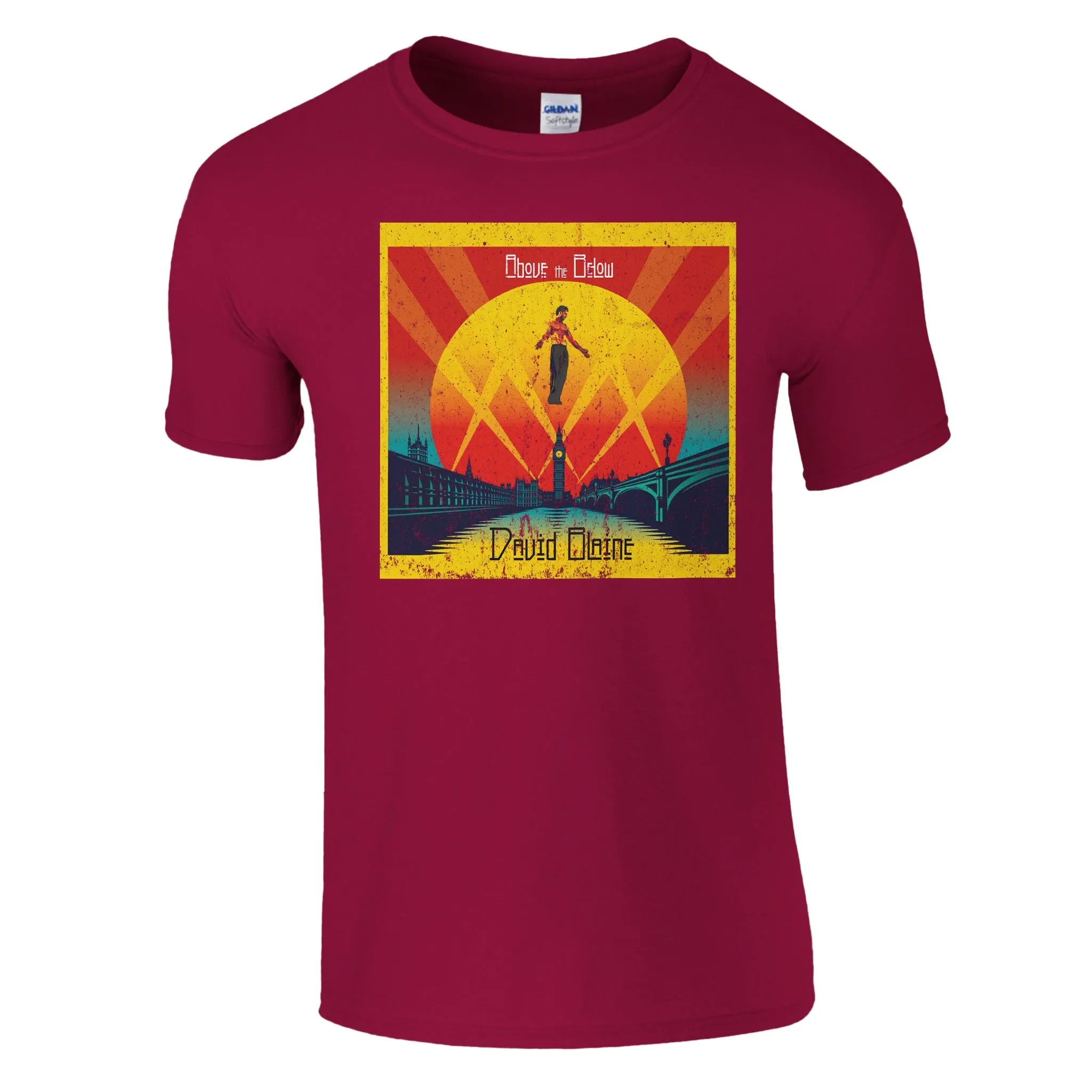 T-Shirt: Led Zeppelin Meets David Blaine - Above the Below