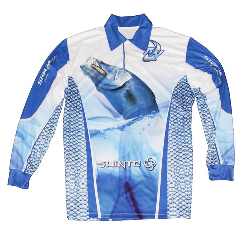 Tackle World Barramundi Kids Fishing Shirt