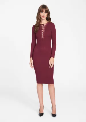 Tall Andria Knit Midi Dress