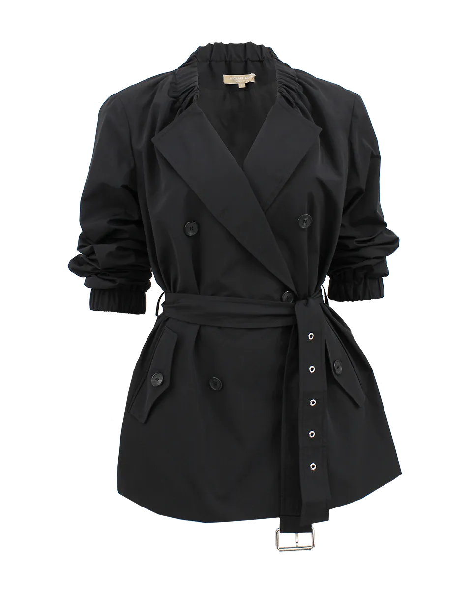 Techno Gathered Trench