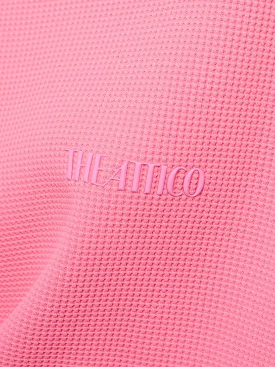 The Attico   Kilie cotton jersey t-shirt 