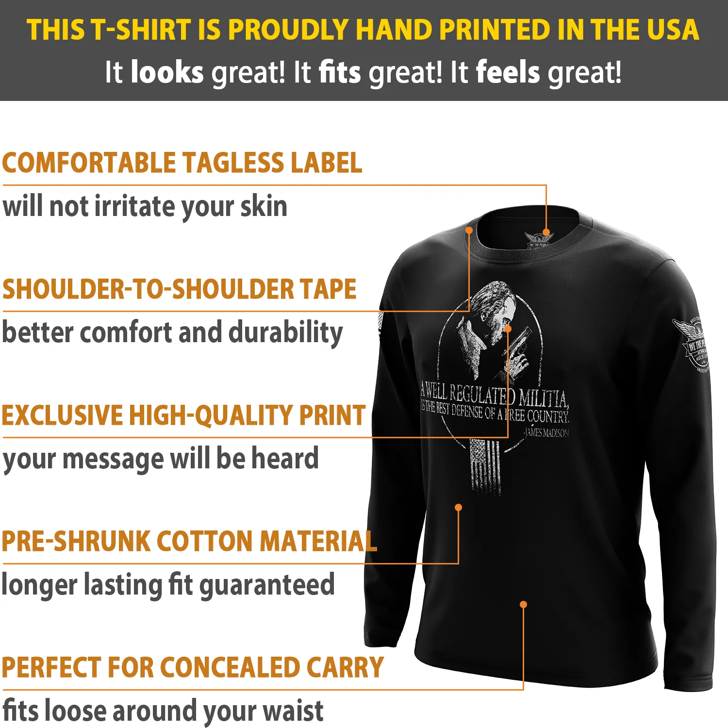 The Best Defense Long Sleeve Shirt