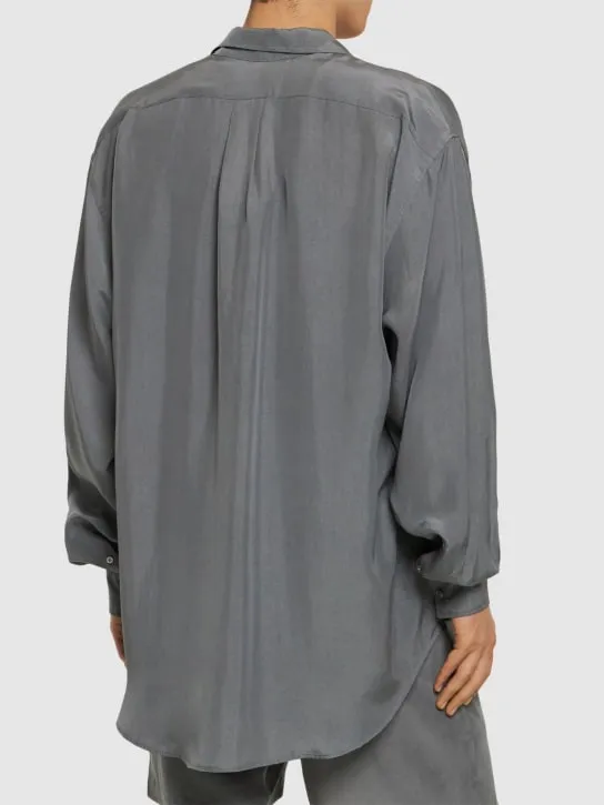 The Frankie Shop   Silky cupro shirt 