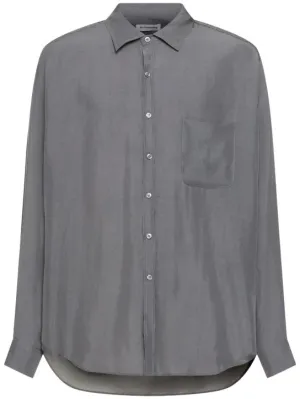 The Frankie Shop   Silky cupro shirt 