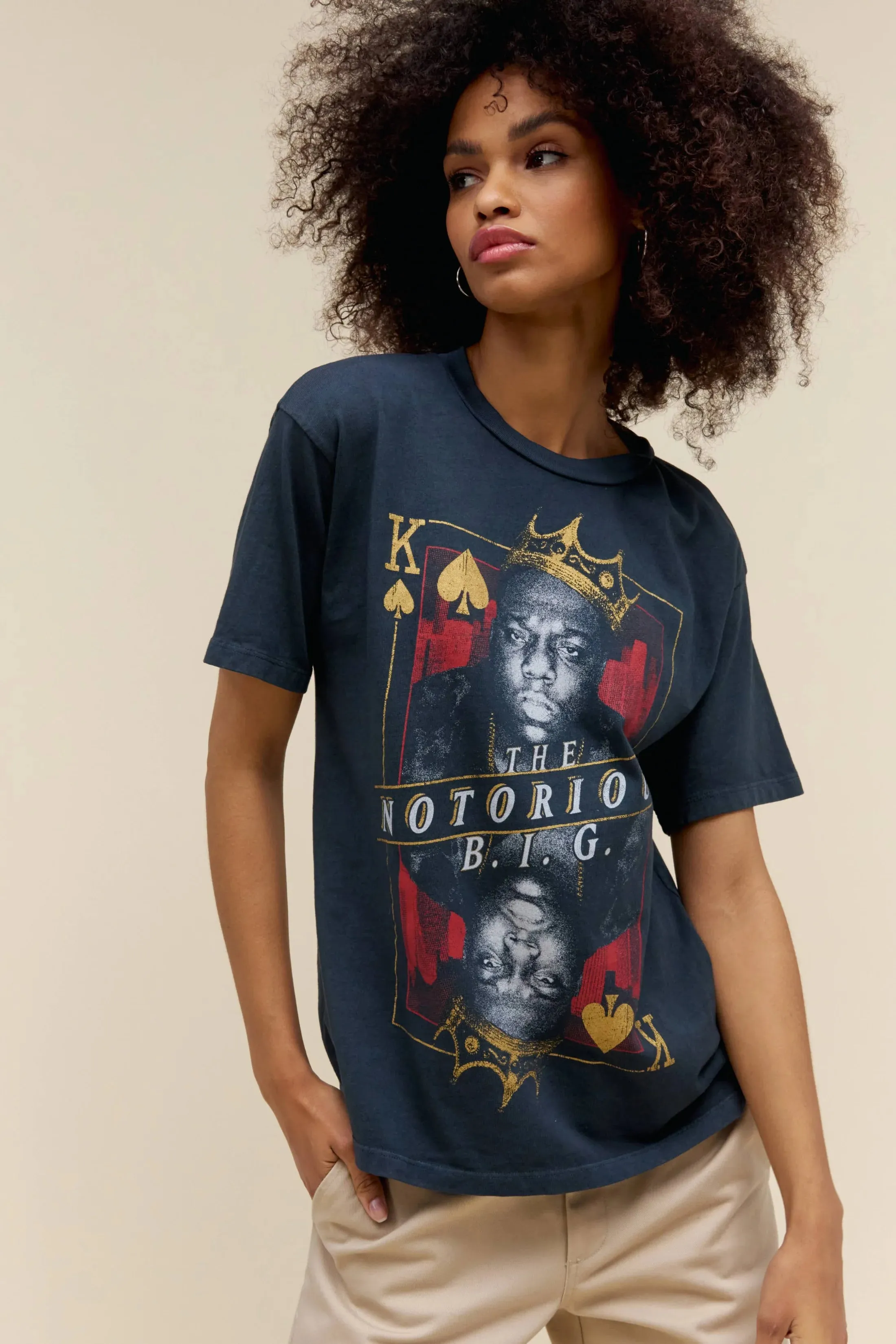 The Notorious B.I.G. Kind of Spades Weekend Tee by Daydreamer