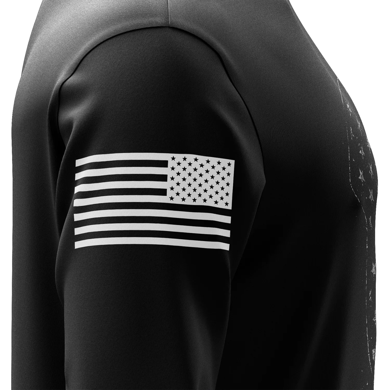 Thin Blue Line Flag Long Sleeve Shirt