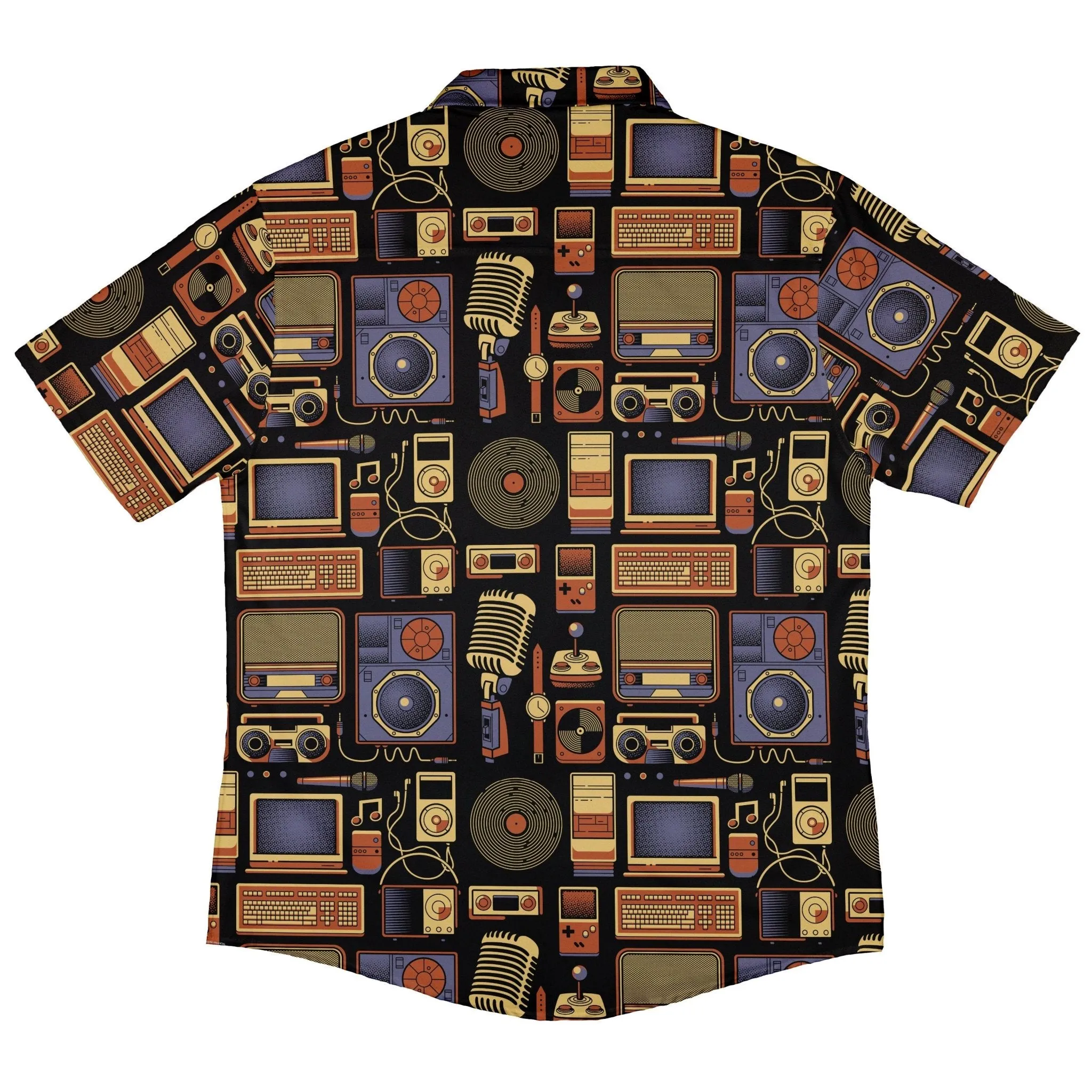 Throwback Tech Button Up Shirt