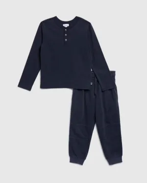 Toddler Boys Eclipse Henley Set