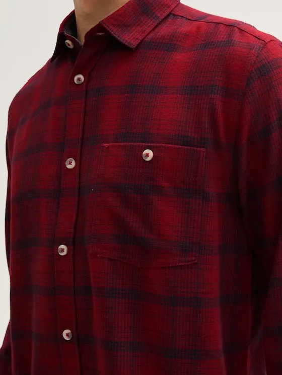 TOM TAILOR - Shirt In A Checked Pattern - 1042660