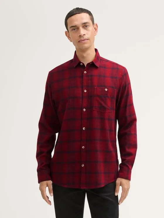 TOM TAILOR - Shirt In A Checked Pattern - 1042660