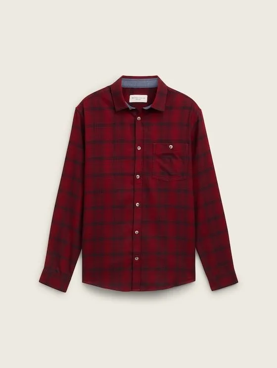 TOM TAILOR - Shirt In A Checked Pattern - 1042660