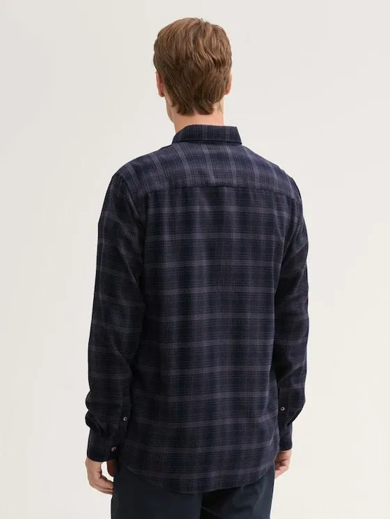 TOM TAILOR - Shirt In A Checked Pattern - 1042660