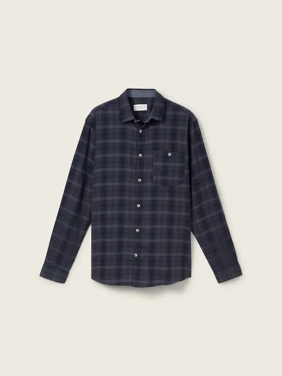 TOM TAILOR - Shirt In A Checked Pattern - 1042660