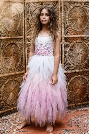 Tutu Du Monde Wild Rose Long Tutu Girls Dress