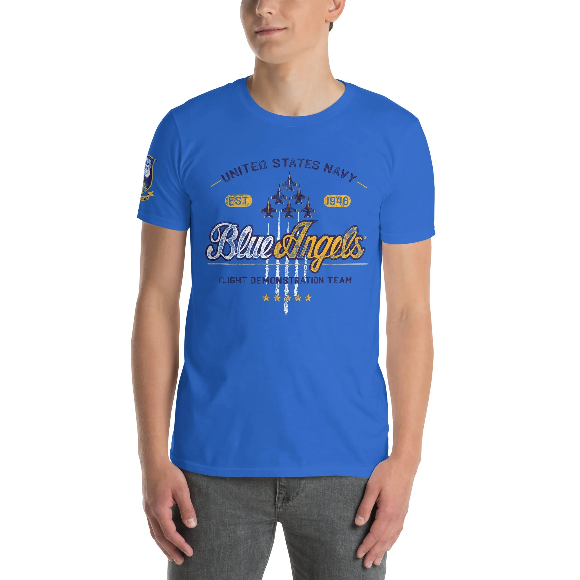 U.S. Navy Blue Angels Arched T-Shirt