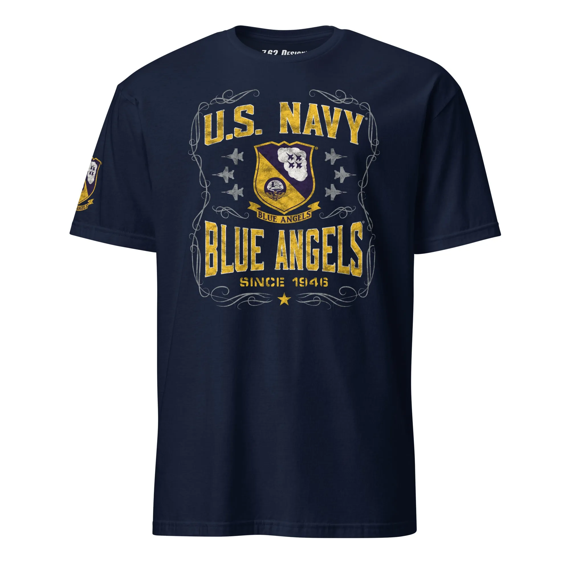 U.S. Navy Blue Angels Filigree T-Shirt