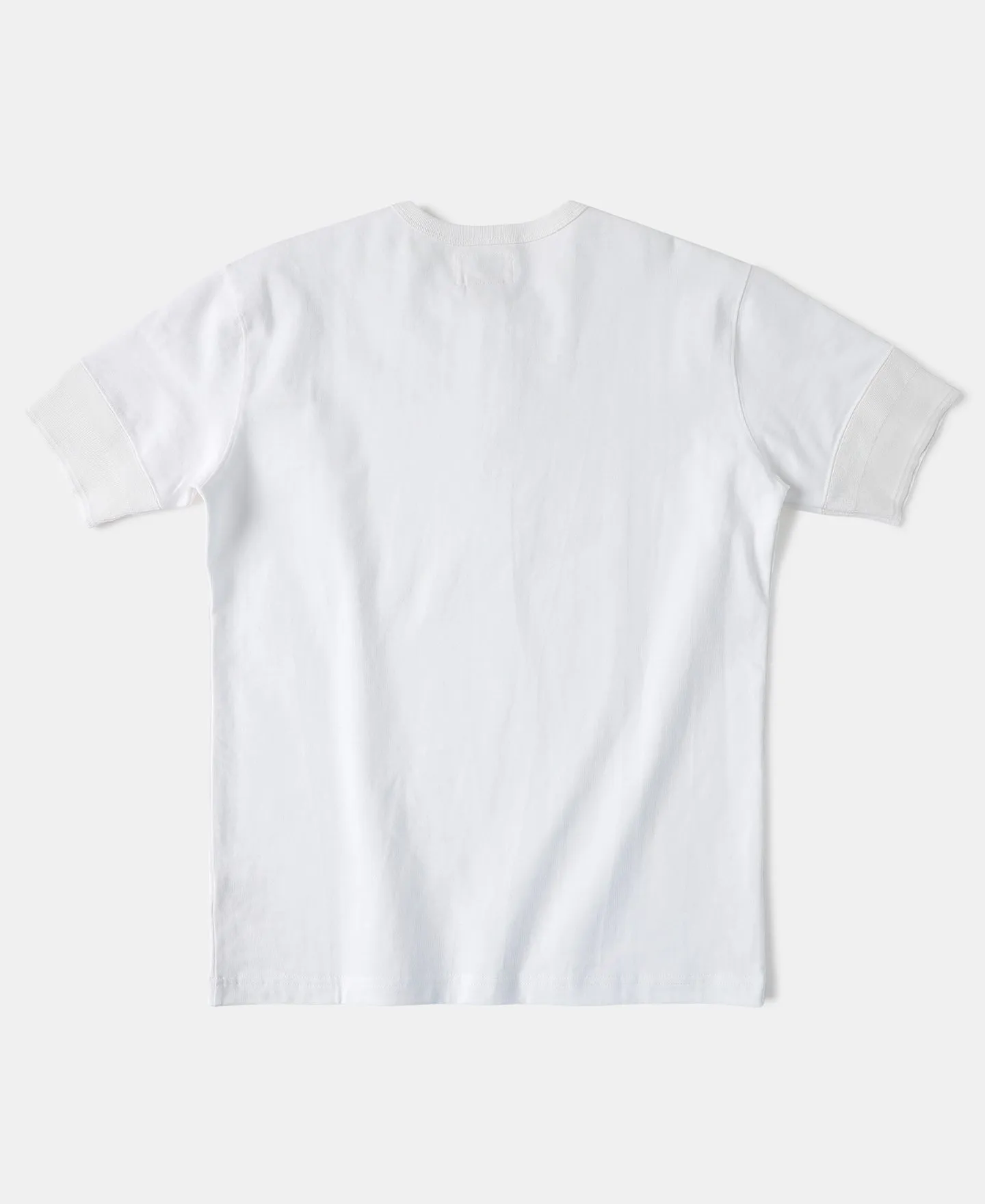 Vintage Short Sleeve Henley T-Shirt - White