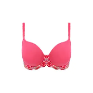 Wacoal Embrace Lace Contour Bra - Hot Pink/Multi