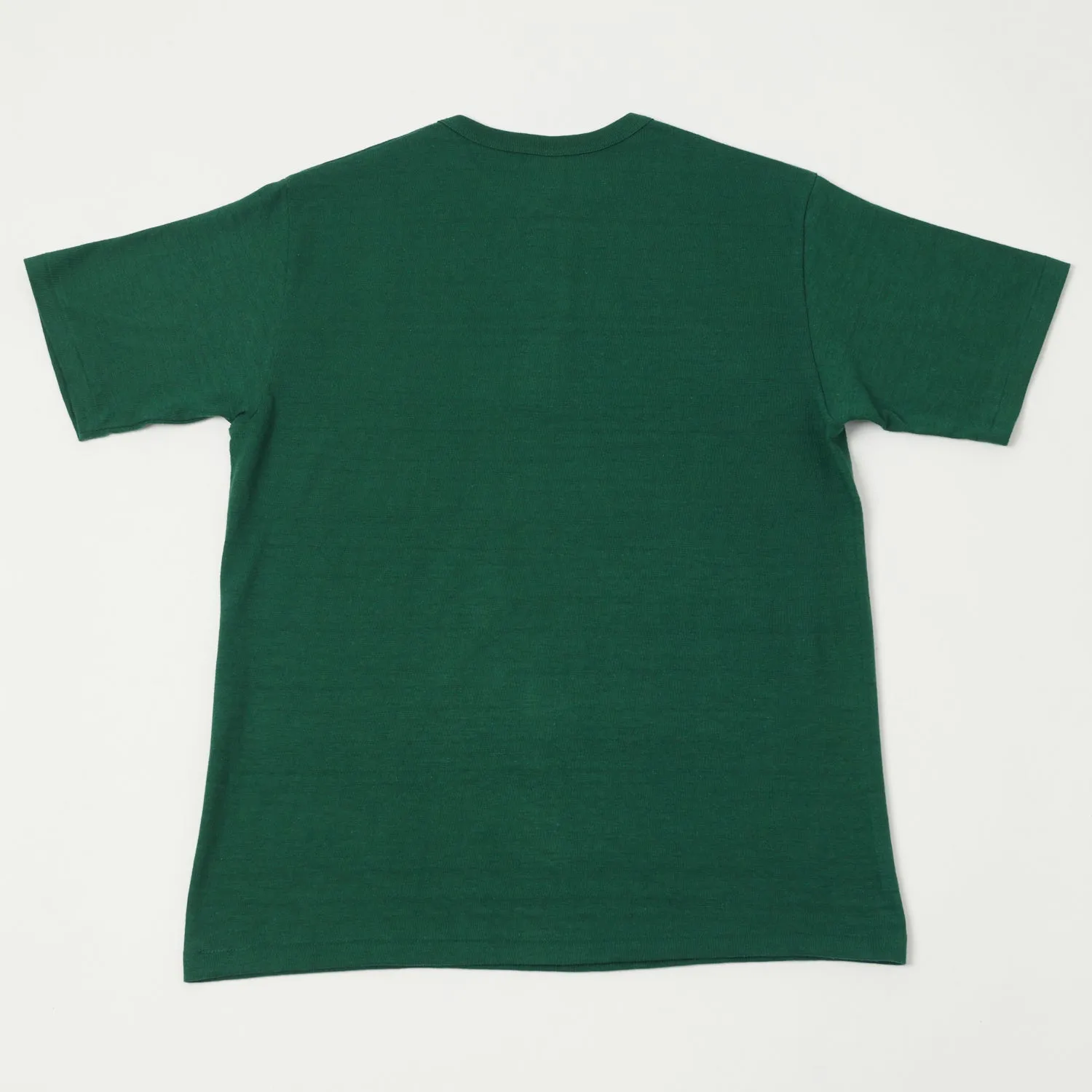 Warehouse & Co 4601 S/S Henley - Dark Green