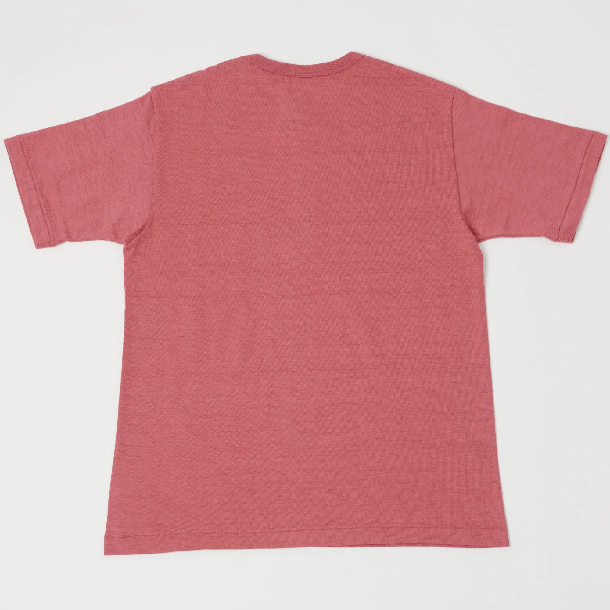 Warehouse & Co 4601 S/S Henley - Faded Red