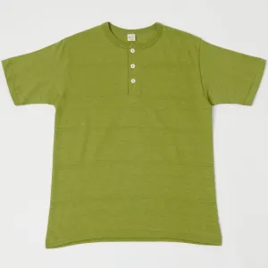 Warehouse & Co 4601 S/S Henley - Grass Green