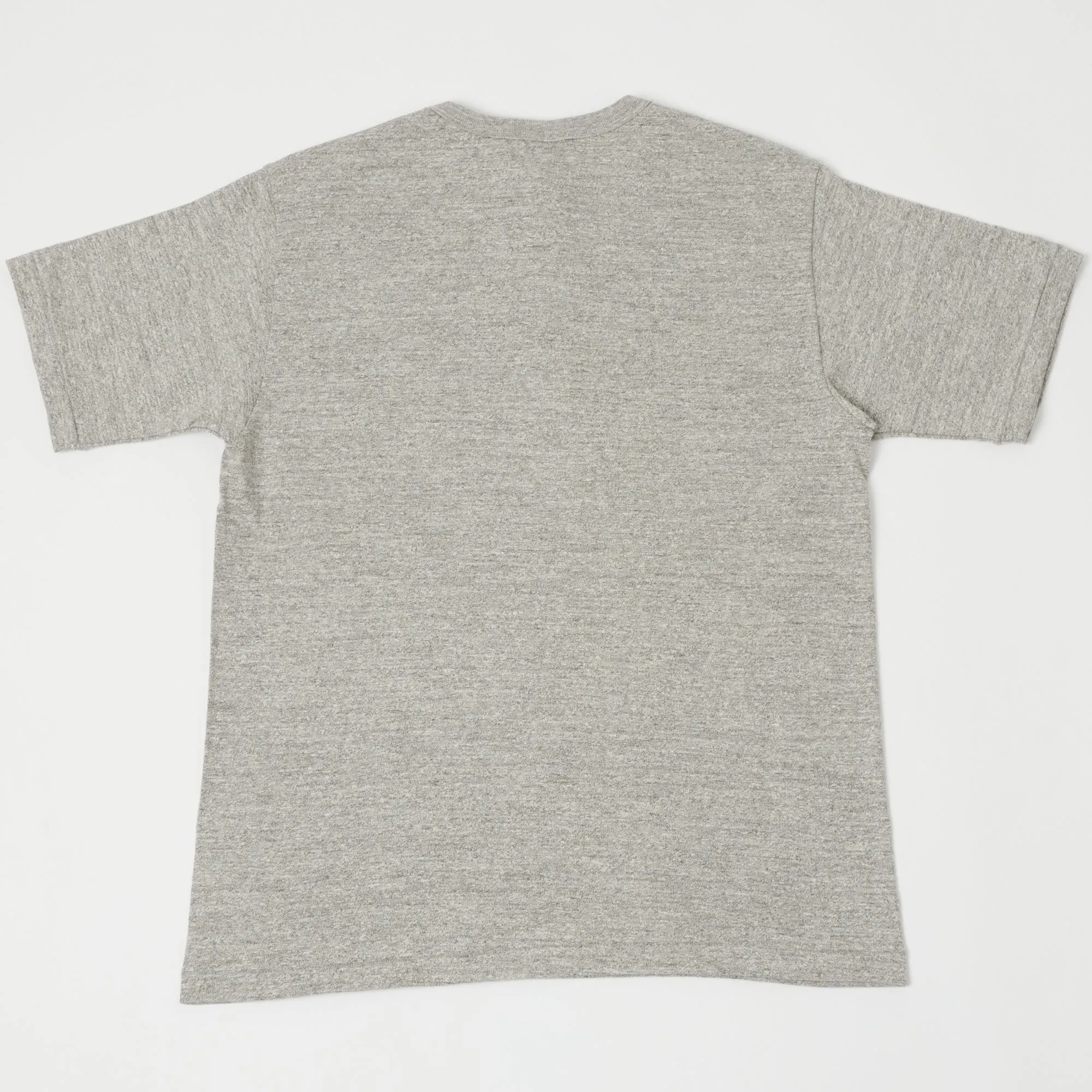 Warehouse & Co 4601 S/S Henley - Heather Grey