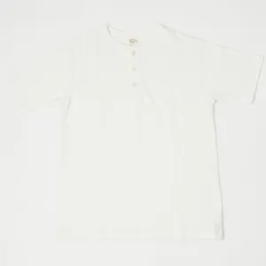 Warehouse & Co 4601 S/S Henley - Off White