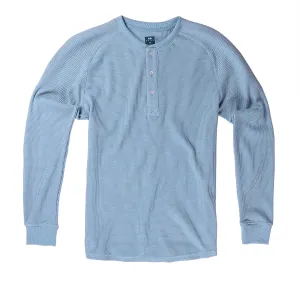 Weekend Thermal Henley in Glacier