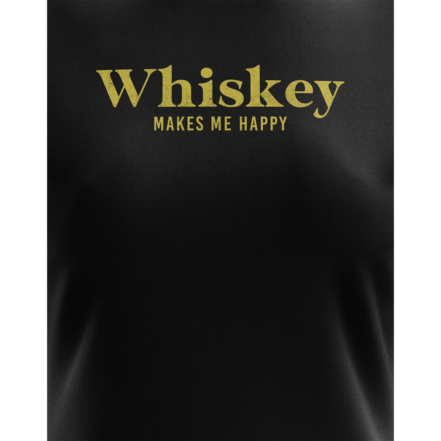 Whiskey Makes Me Happy Women's Short Sleeve Shirt