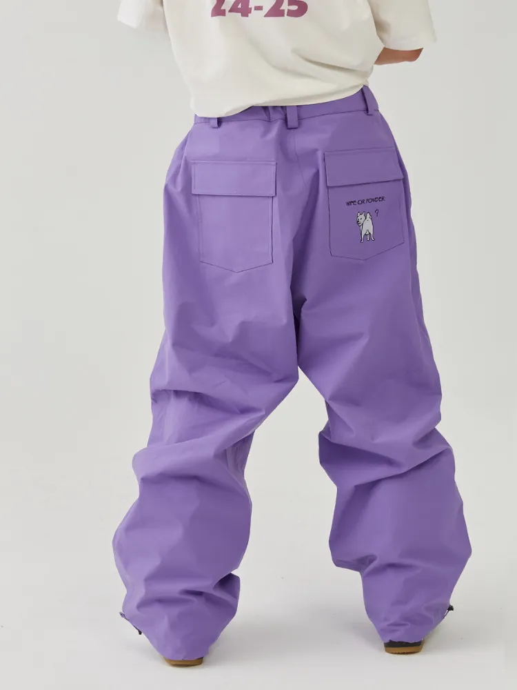 Winter Ticket Purple Haze Freestyle Pants - Unisex