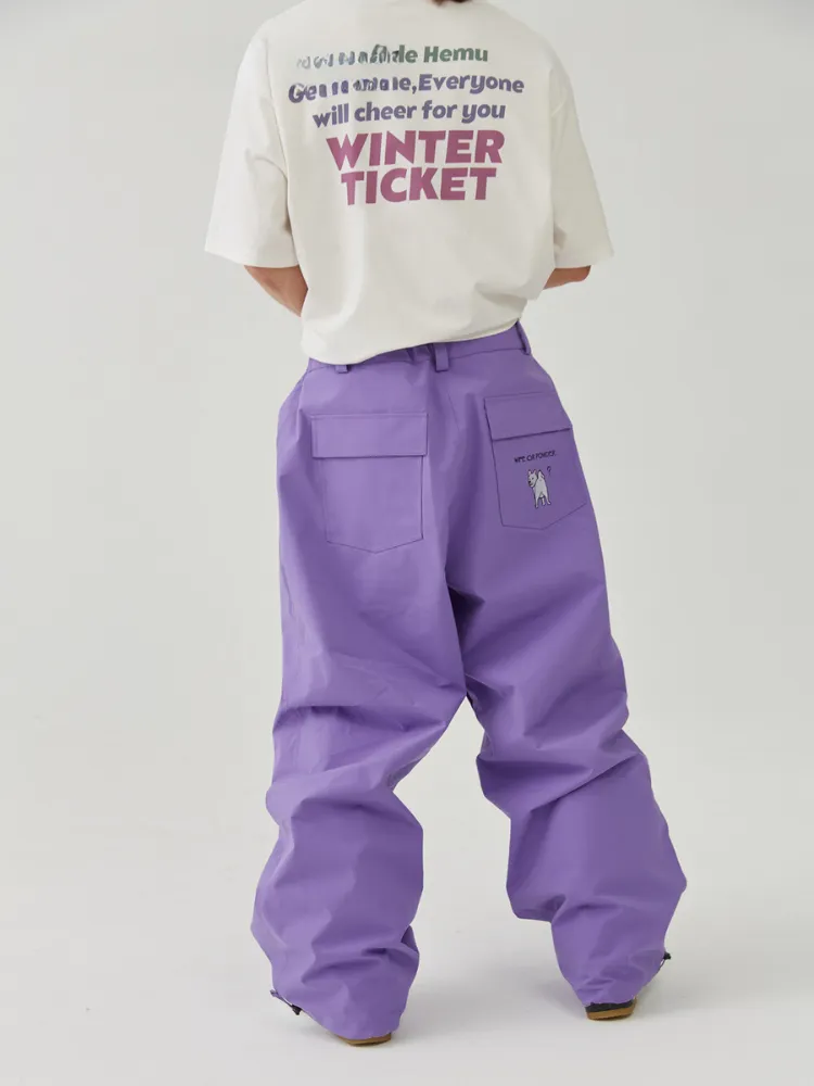 Winter Ticket Purple Haze Freestyle Pants - Unisex