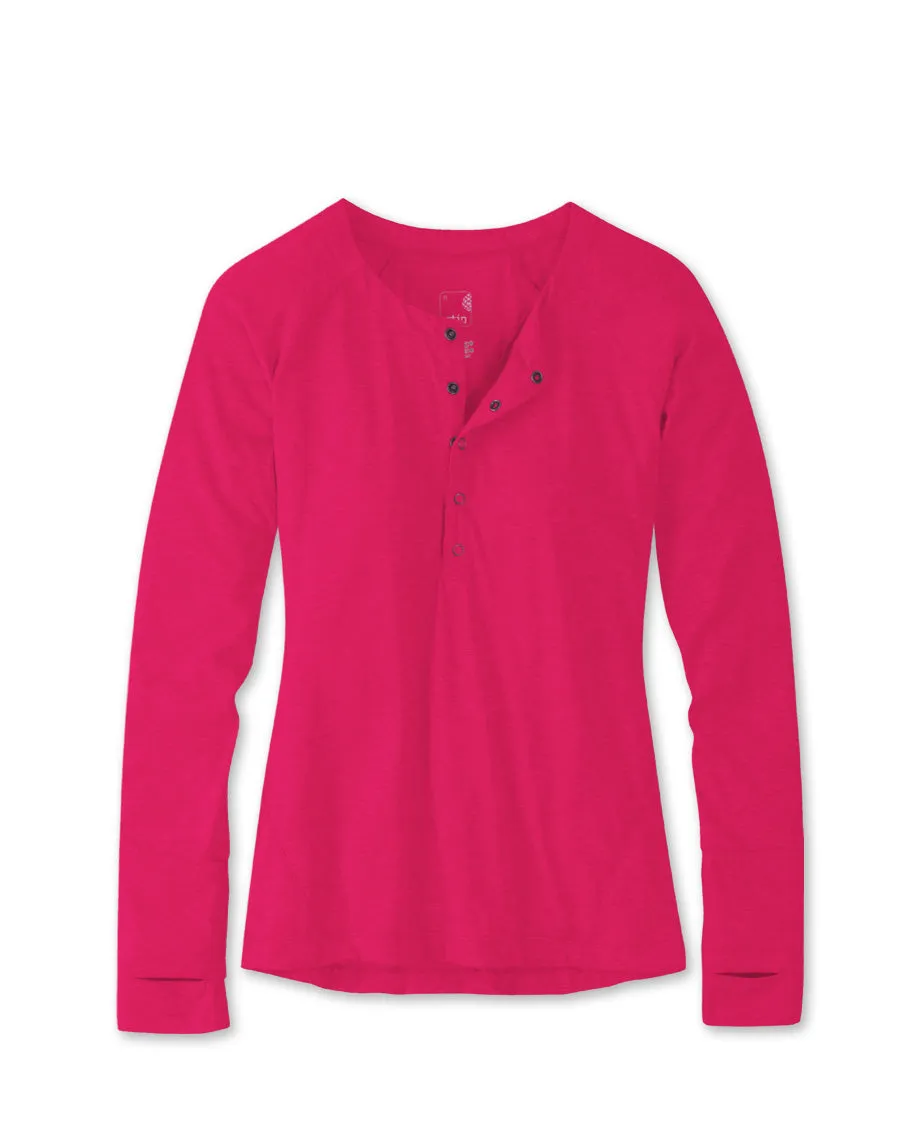 Women's Divide Henley-2014