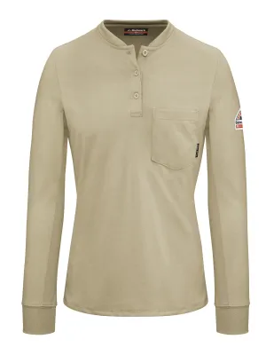 Women's Lightweight FR Henley SEL3 - Khaki