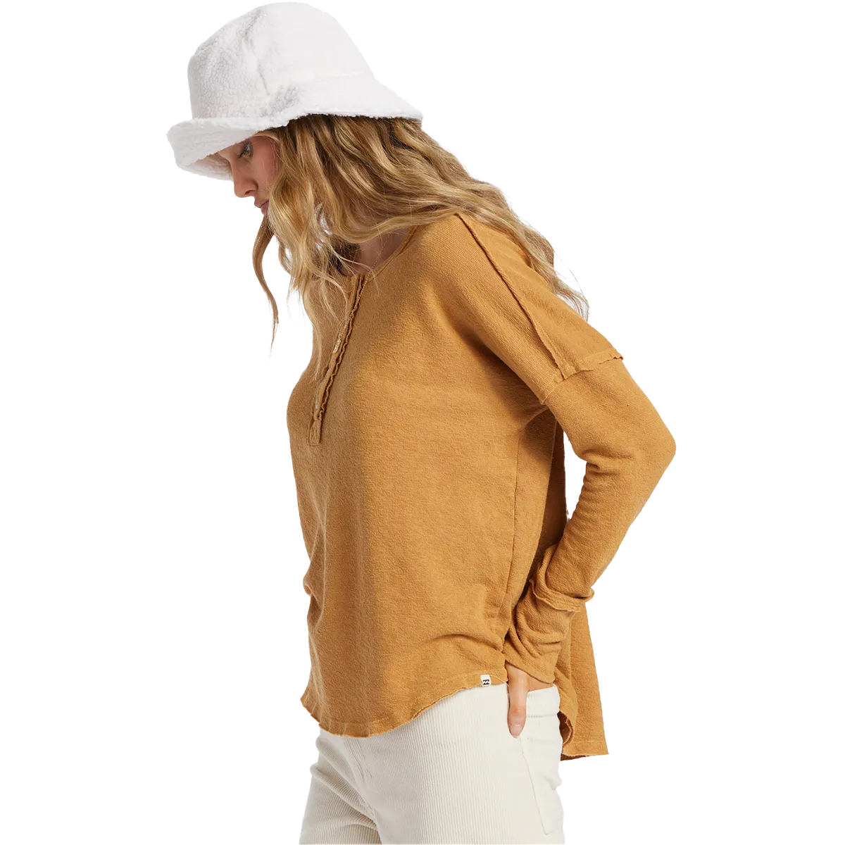 Women's New Anyday Henley Top