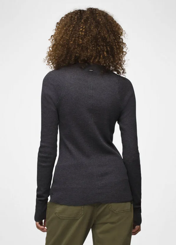 Women's Touchstone Henley - Charcoal Heather