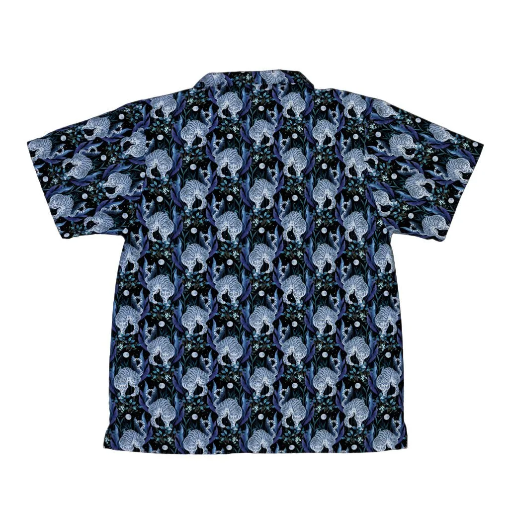 Year of the Tiger Blue Youth Hawaiian Shirt