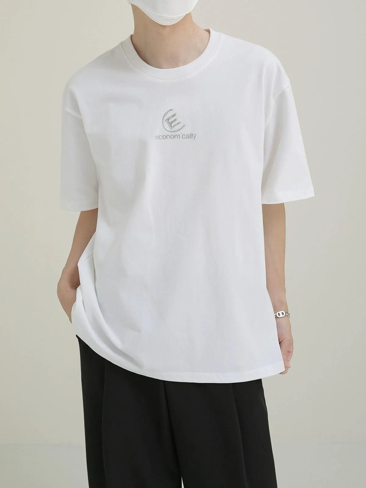 Zhou Economically Metallic Accent T-Shirt