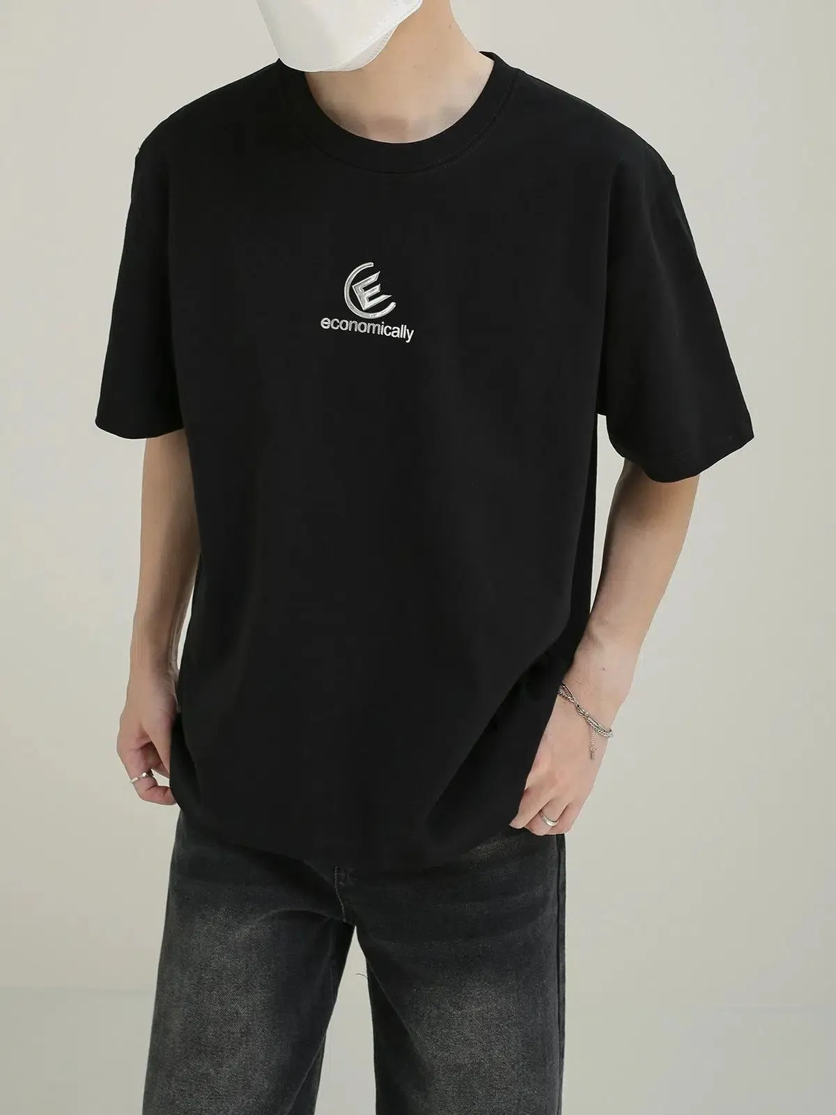 Zhou Economically Metallic Accent T-Shirt