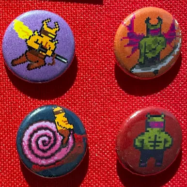 ZOMBEEZ Button Set